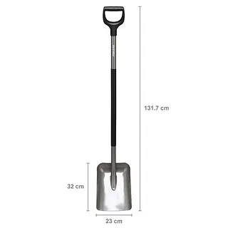 Fiskars Szufla Ergonomic 1066712 szara