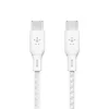 Belkin Kabel w oplocie USB-C do USB-C 100W 2m biały