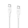 Belkin Kabel w oplocie USB-C do USB-C 100W 2m biały