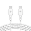 Belkin Kabel w oplocie USB-C do USB-C 100W 2m biały