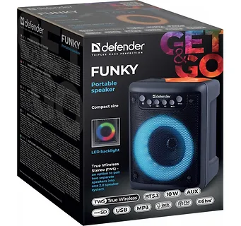 Defender Głośnik Bluetooth FUNKY 10W