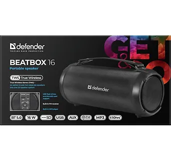 Defender Głośnik Bluetooth BEATBOX 16W