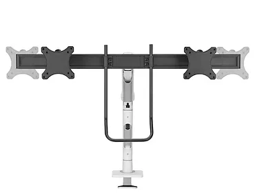 Neomounts Uchwyt NEXT One Desk Mount, double display crossbar (topfix clamp)