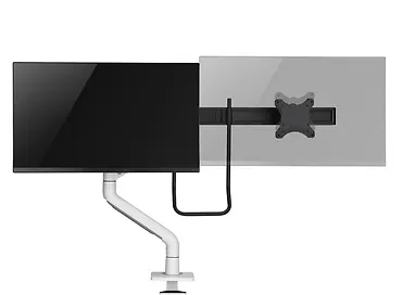 Neomounts Uchwyt NEXT One Desk Mount, double display crossbar (topfix clamp)