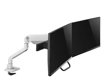 Neomounts Uchwyt NEXT One Desk Mount, double display crossbar (topfix clamp)