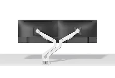 Neomounts Ramię NEXT Slim Desk Mount, double display (topfix clamp/grommet)