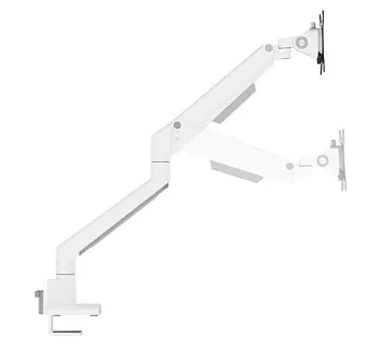 Neomounts Ramię NEXT Slim Desk Mount, double display (topfix clamp/grommet)