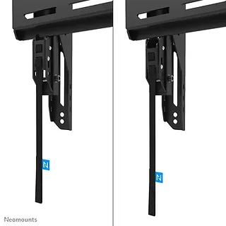 Neomounts Uchwyt ścienny LEVEL-750 (XL, 125 kg, uchylny, zabezpieczenie przed przechyleniem)