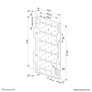 Neomounts Stojak na sprzęt AV LEVEL-750 (do uchwytów ściennych LEVEL-750)