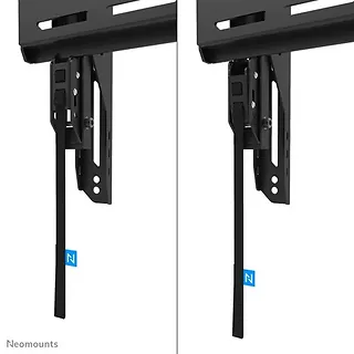 Neomounts Uchwyt ścienny LEVEL-750 Wall Mount (XL, 125 kg, uchylny, zabezpieczenie przed przechyleniem)