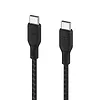 Belkin Kabel w oplocie USB-C do USB-C 100W 2m czarny