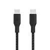 Belkin Kabel w oplocie USB-C do USB-C 100W 2m czarny