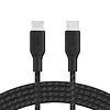 Belkin Kabel w oplocie USB-C do USB-C 100W 2m czarny