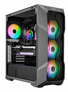 Cooler Master Zestaw obudowa TD500 MAX + zasilacz GX2 850 Gold + chłodzenie ML360 Atmos Max