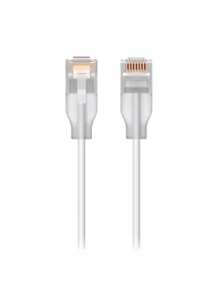 UBIQUITI Kabel sieciowy UACC-Cable-Patch-EL-0.15M-W półprzezroczysty, biały 0,15m, Cat6