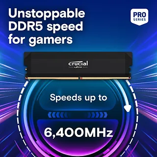 Crucial Pamięć DDR5 Pro OC 32/6400(2*16GB) CL38