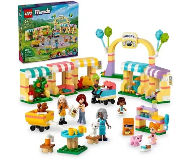 LEGO Klocki Friends 42615 Dzień Adopcji Zwierząt