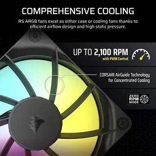 Corsair Wentylator RS120 ARGB 120mm Fan Single Pack