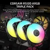 Corsair Wentylator RS120 ARGB 120mm Fan Triple Pack