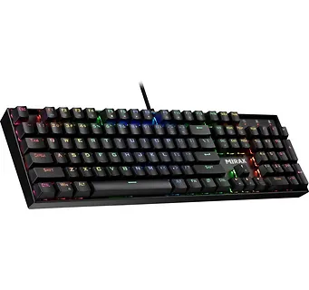 Defender Klawiatura mechaniczna MIRAX GK-352 podświetlenie RGB Czarna