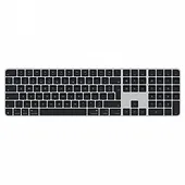 Klawiatura Magic Keyboard z Touch ID i polem numerycznym dla modeli Maca z czipem Apple - angielski (międzynarodowy) - czarne klawisze