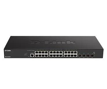 D-Link Przełącznik Smart DXS-1210-28T Switch Smart 24x10GE 4xSFP28