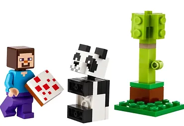 LEGO Klocki Minecraft 30672 Steve i mała panda