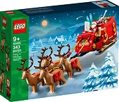 LEGO Klocki 40499 Sanie Świętego Mikołaja