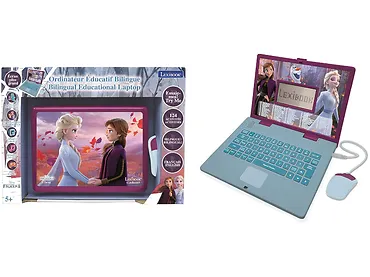 Lexibook Laptop edukacyjny Disney Frozen dwujęzyczny PL/ ENG 124 aktywności