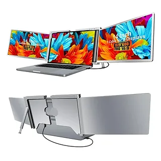 Extralink Przenośne monitory do laptopa Smart Life S400 14 cali, 2 monitory, IPS, 1080p Full HD