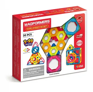 Magformers Klocki magnetyczne Challenger 30 elementów