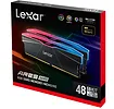 Lexar Pamięć do PC DDR5 ARES RGB  48GB(2*24GB)/8000 czarna