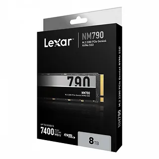 Lexar Dysk SSD NM790 8TB 2280 PCIeGen4x4 7000/6200MB/s