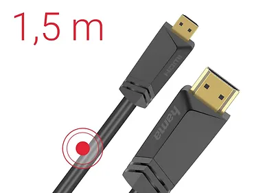 Hama Kabel HDMI-micro HDMI 1,5m