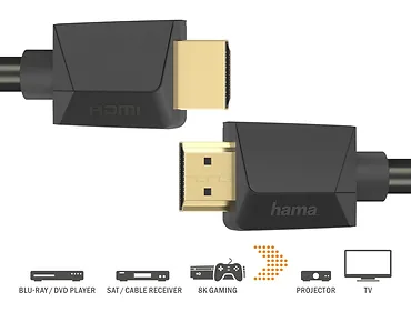 Hama Kabel HDMI 2.1 ultra high speed 8k 1m