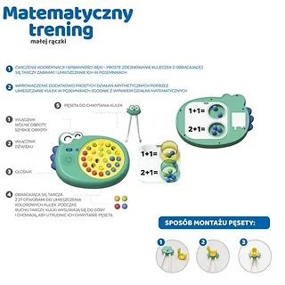 ASKATO Gra zręcznościowa Matematyczny trening małej rączki