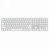 Klawiatura Magic Keyboard z Touch ID i polem numerycznym dla modeli Maca z czipem Apple - angielski (USA) - białe klawisze