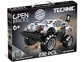 Klocki Open Bricks - Monster Truck Silver