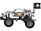 Klocki Open Bricks - Monster Truck Silver