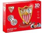 Puzzle 3D Tarcza Sevilla FC