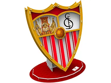 Puzzle 3D Tarcza Sevilla FC