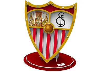 Puzzle 3D Tarcza Sevilla FC