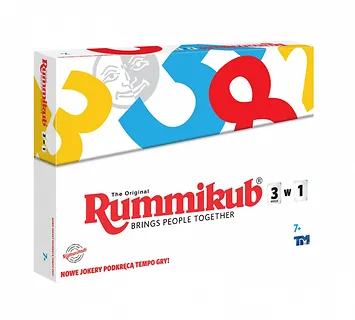 Tm Toys Gra Rummikub 3w1