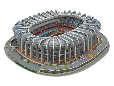 Puzzle 3D Replika stadionu Stadion Estadio Azteca - FC América