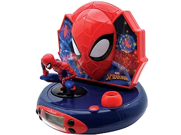 Lexibook Budzik 3D z projektorem Spider-Man