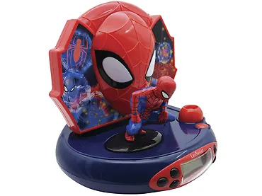 Lexibook Budzik 3D z projektorem Spider-Man