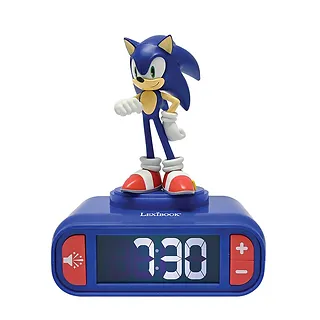 Lexibook Budzik z 3D figurką Sonic