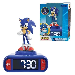 Lexibook Budzik z 3D figurką Sonic