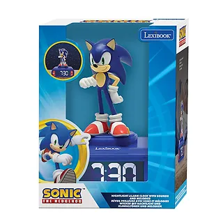 Lexibook Budzik z 3D figurką Sonic