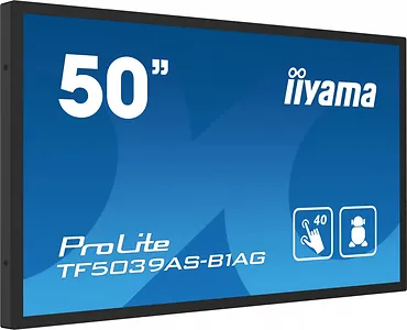 IIYAMA Monitor 50 cali TF5039AS-B1AG, VA,4K,HDMIx2,DP,RJ45,3xUSB,2x10W,      ANDROID,24/7,IP65